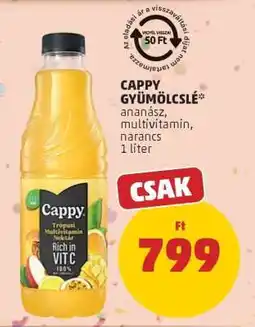 PENNY Cappy gyümölcslé ajánlat