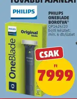PENNY Philips OneBlade Borotva ajánlat