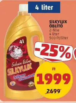 PENNY Silkylux Öblítő ajánlat