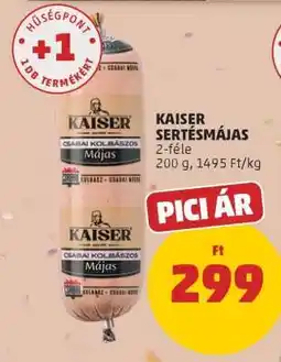 PENNY KAISER Sertésmájas ajánlat