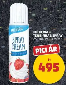PENNY Milkeria Tejszínhab Spray ajánlat