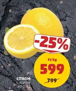 PENNY Citrom ajánlat