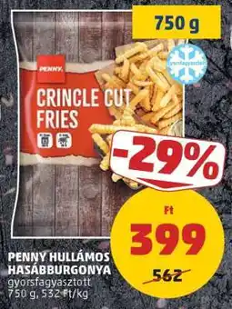 PENNY PENNY Hullámos Hasábburgonya ajánlat