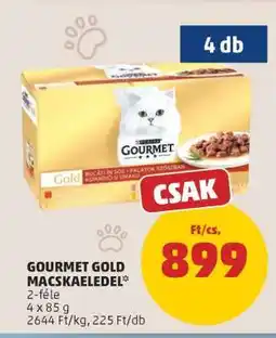 PENNY Gourmet Gold macskaeledel ajánlat