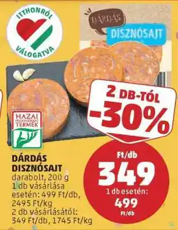 PENNY DÁRDÁS DISZNÓSAJT ajánlat