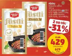 PENNY Füstli klasszik, sajtos ajánlat