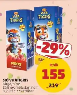 PENNY Sió Vitatigris ajánlat