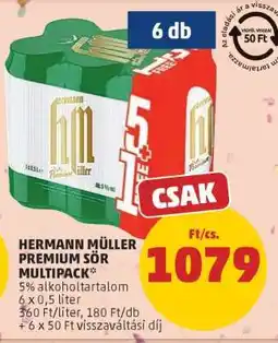 PENNY HERMANN MÜLLER PREMIUM SÖR MULTIPACK ajánlat