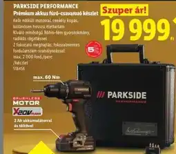 Lidl PARKSIDE PERFORMANCE ajánlat