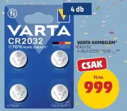 PENNY VARTA GOMBELEM ajánlat