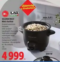 Lidl SILVERCREST Mini rizsfőző ajánlat