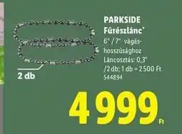 Lidl Parkside Fűrészlánc ajánlat