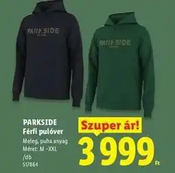 Lidl PARKSIDE Férfi pulóver ajánlat