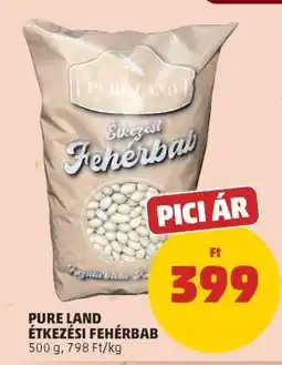 PENNY PURE LAND ÉTKEZÉSI FEHÉRBAB ajánlat