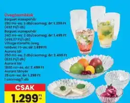 Interspar Boquet vizespohár ajánlat