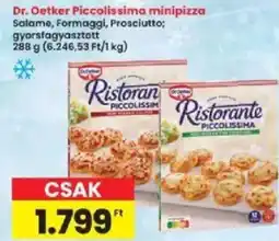 Interspar Dr. Oetker piccolissima minipizza ajánlat