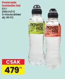 Interspar Powerade izotóniás ital ajánlat