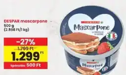 Interspar Despar mascarpone ajánlat