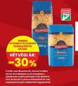 Interspar Gyermelyib tojásos száraztészta árábol ajánlat