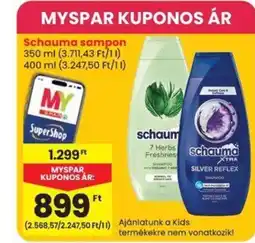 Spar schauma sampon ajánlat