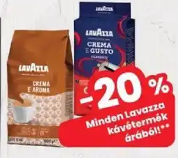 Interspar Lavazza kávé ajánlat