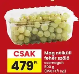 Interspar Mag nélküli fehér szőlő ajánlat