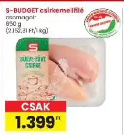 Interspar S-budget csirkemellfilé ajánlat