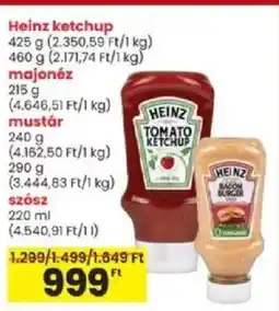 Interspar Heinz ketchup ajánlat