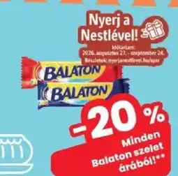 Interspar Balaton szelet árából ajánlat