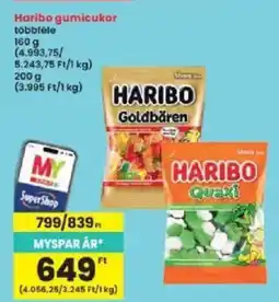 Interspar Haribo gumicukor ajánlat