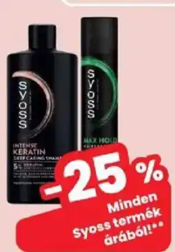 Interspar Syoss termék ajánlat