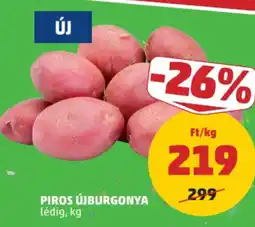 PENNY Piros újburgonya ajánlat