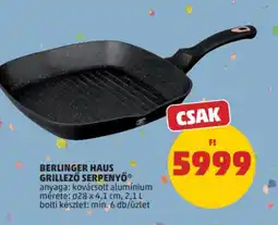 PENNY Berlinger Haus grillező serpenyő ajánlat