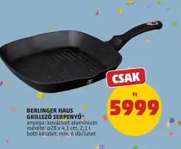 PENNY Berlinger Haus grillező serpenyő ajánlat