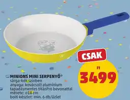PENNY Minions mini serpenyő ajánlat