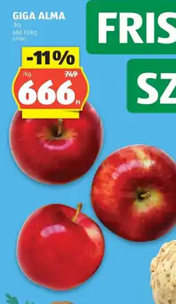 ALDI Giga alma ajánlat