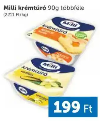 PRIVÁT Milli krémtúró ajánlat