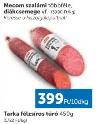 PRIVÁT Mecom szalámi ajánlat