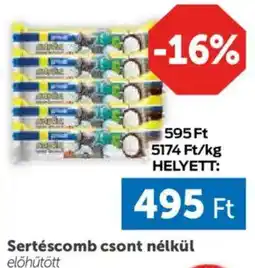 PRIVÁT Sertéscomb csont nélkül ajánlat