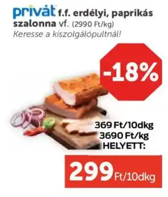 Privat szalonna