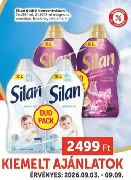 PRIVÁT Silan öblítő ajánlat