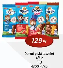 Real Dörmi piskótaszelet ajánlat