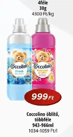 Real Coccolino öblítő ajánlat