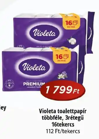 Real Violeta toalettpapír ajánlat