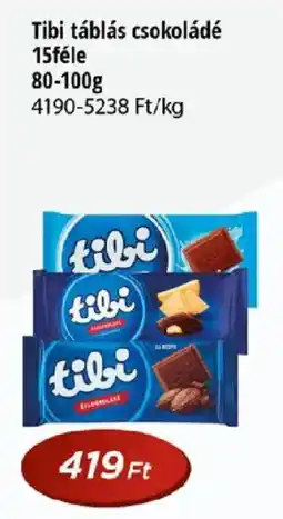 Real Tibi táblás csokoládé ajánlat
