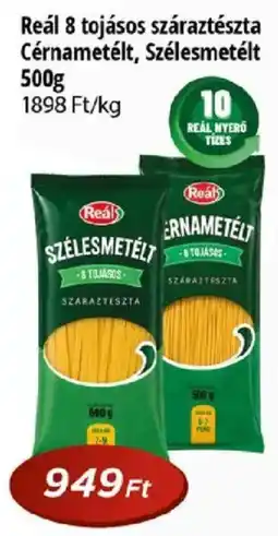Real Real száraztészta ajánlat