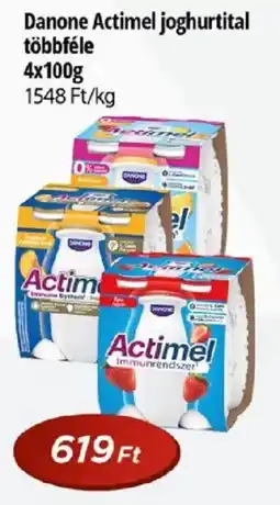 Real Danone Actimel joghurtital ajánlat
