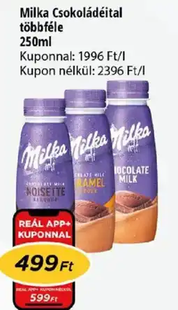 Real Milka csokoládéital ajánlat