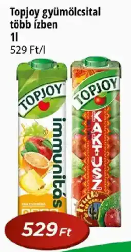 Real Topjoy gyümölcsital ajánlat