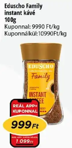Real Eduscho family instant kávé ajánlat